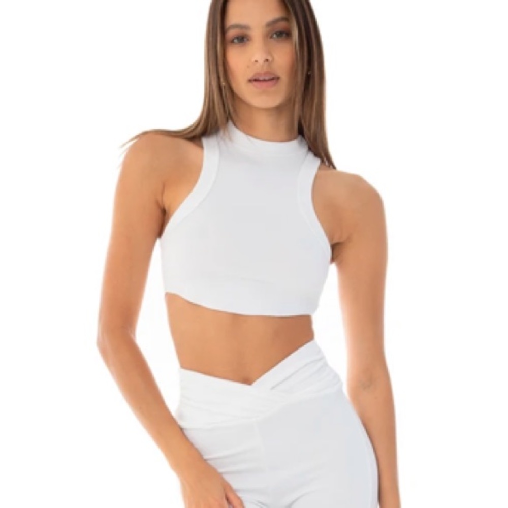 Are you am I Impy tank in white xs